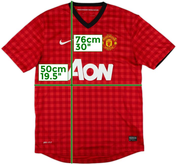 2012-13 Manchester United Home Shirt - 5/10 - (S)