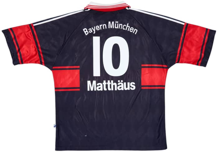 1997-99 Bayern Munich Home Shirt Matthaus #10 - 6/10 - (XL)