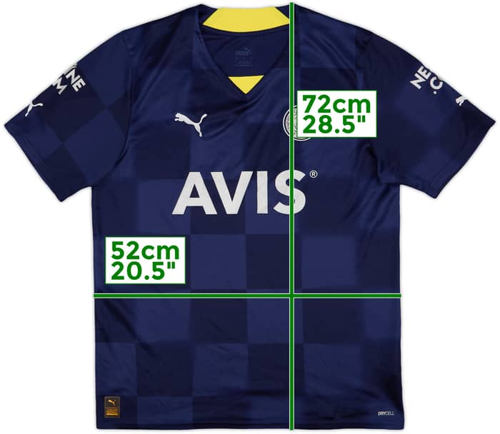 2022-23 Fenerbahce Third Shirt - 9/10 - (L)