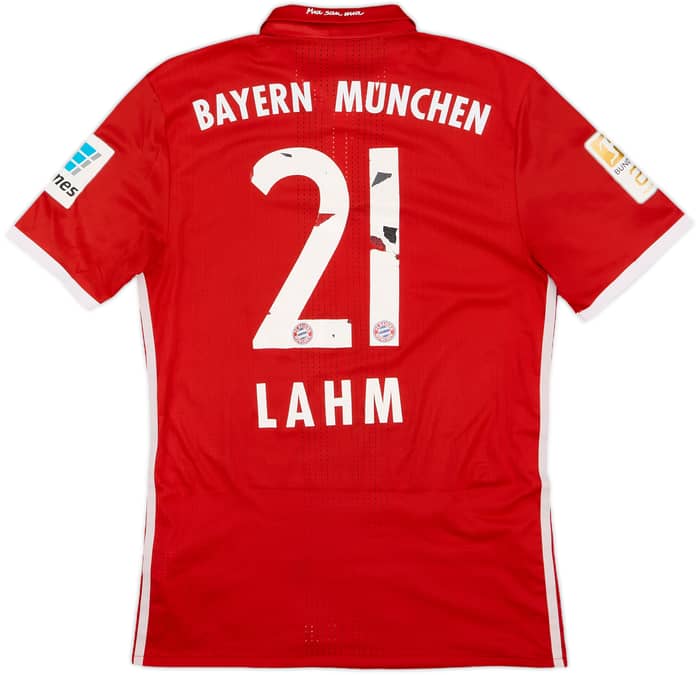 2016-17 Bayern Munich Authentic Home Shirt Lahm #21 - 5/10 - (M)