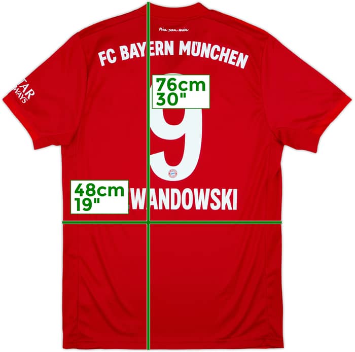 2019-20 Bayern Munich Home Shirt Lewandowski #9 (M)