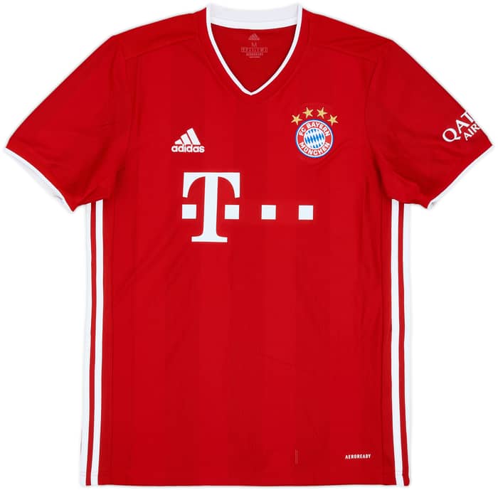 2020-21 Bayern Munich Home Shirt Lewandowski #9 - 9/10 - (M)