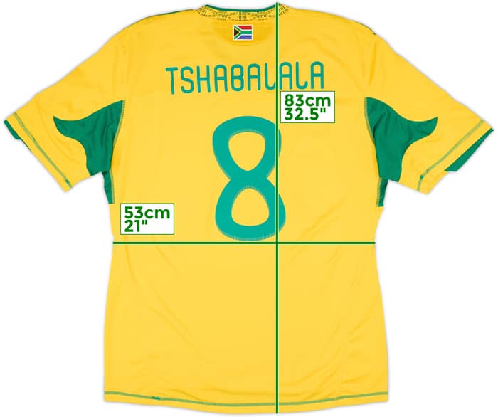 2009-11 South Africa Home Shirt Tshabalala #8 - 10/10 - (XL)