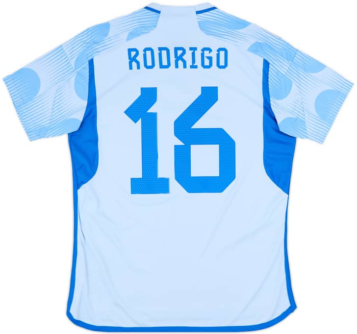 2022-23 Spain Away Shirt Rodrigo #16 - 10/10 - (L)