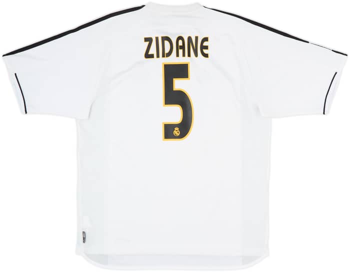 2003-04 Real Madrid Home Shirt Zidane #5 - 6/10 - (L)