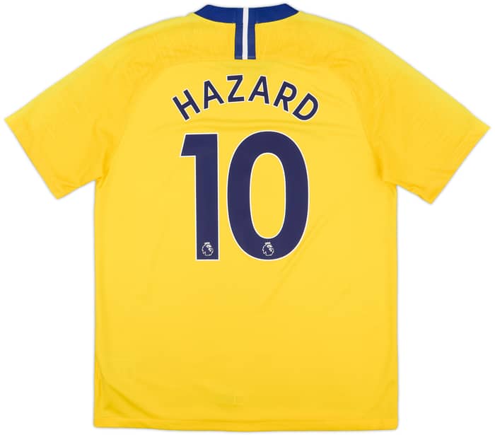 2018-19 Chelsea Away Shirt Hazard #10 - 8/10 - (L)