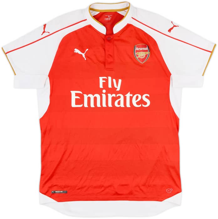 2015-16 Arsenal Home Shirt Arteta #8 - 6/10 - (L)