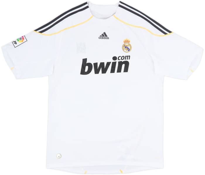 2009-10 Real Madrid Home Shirt Kaka #8 - 9/10 - (XL)