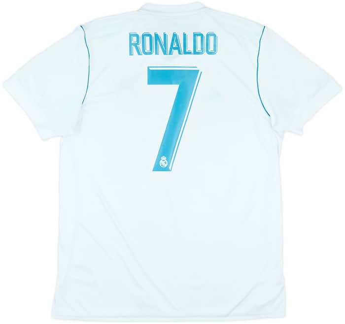 2017-18 Real Madrid Home Shirt Ronaldo #7 - 7/10 - (L)