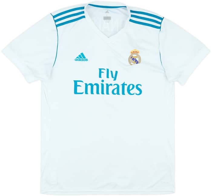 2017-18 Real Madrid Home Shirt Ronaldo #7 - 7/10 - (L)