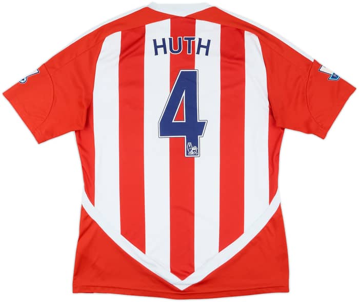 2011-12 Stoke City Home Shirt Huth #4 - 5/10 - (L)