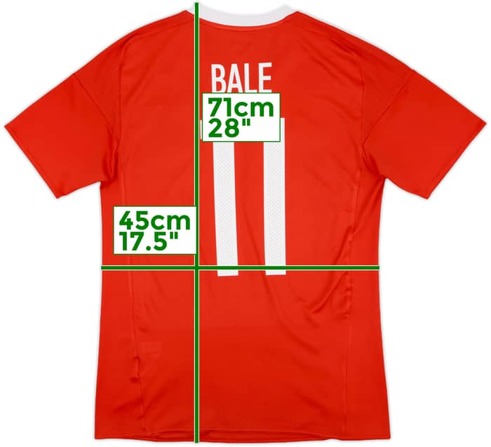 2016-17 Wales Home Shirt Bale #11 - 8/10 - (S)