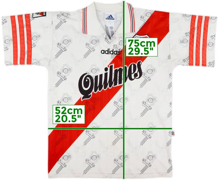 1996-98 River Plate Home Shirt - 6/10 - (S)
