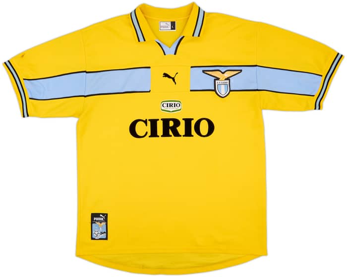 1999-00 Lazio Third Shirt Simeone #14 - 8/10 - (L)