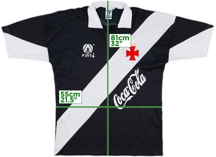 1990-92 Vasco da Gama Home Shirt - 8/10 - (L)