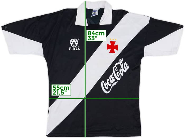 1990-92 Vasco da Gama Home Shirt - 7/10 - (L)