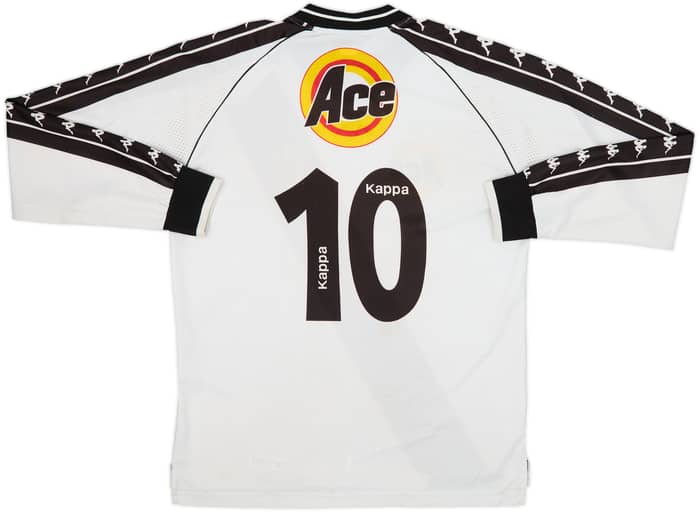 1999 Vasco da Gama Away L/S Shirt #10 - 4/10 - (L)