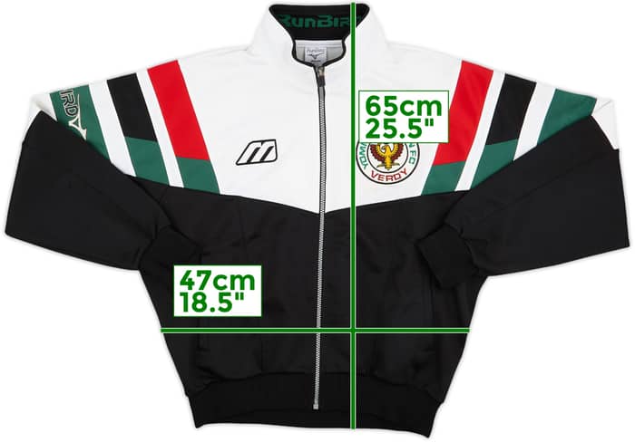1996-97 Verdy Kawasaki Mizuno Track Jacket - 6/10 - (M)