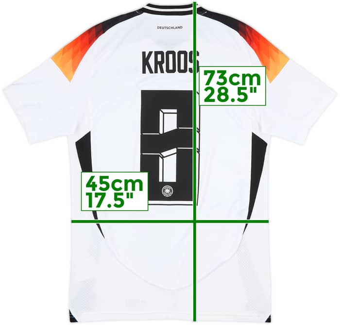 2024-25 Germany Home Shirt Kroos #8 - 9/10 - (S)