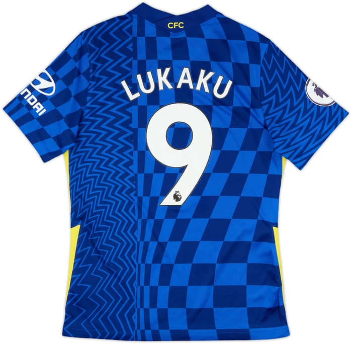 2021-22 Chelsea Home Shirt Lukaku #9 - 4/10 - (M)