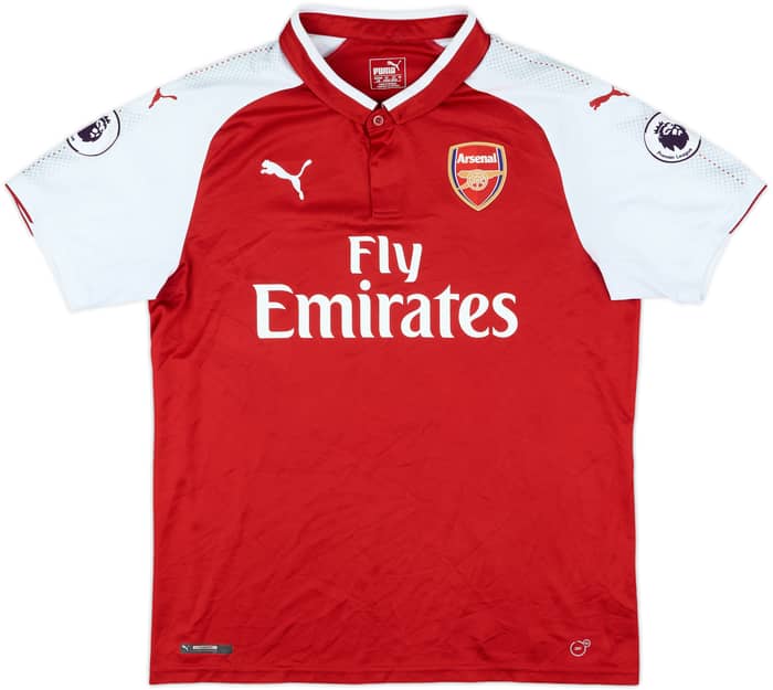 2017-18 Arsenal Home Shirt Lacazette #9 - 7/10 - (L)