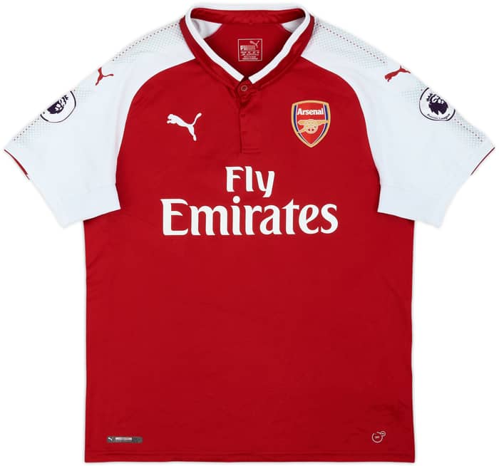 2017-18 Arsenal Home Shirt Lacazette #9 - 7/10 - (L)