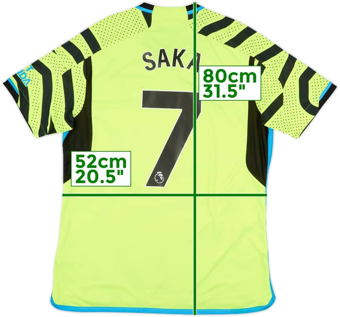 2023-24 Arsenal Away Shirt Saka #7 - 7/10 - (L)