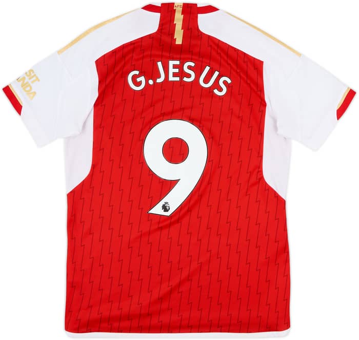 2023-24 Arsenal Home Shirt G.Jesus #9 - 9/10 - (L)