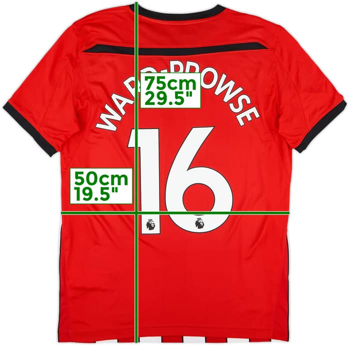 2018-19 Southampton Home Shirt Ward-Prowse #16 - 9/10 - (M)