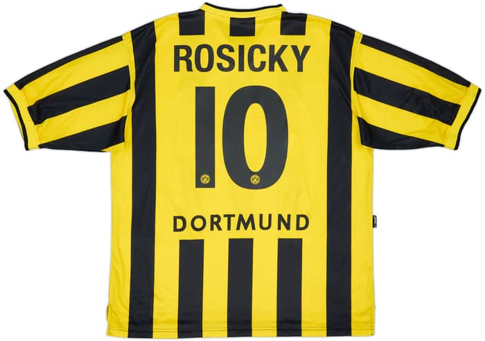 2000-02 Borussia Dortmund Home Shirt Rosicky #10 - 6/10 - (XXL)