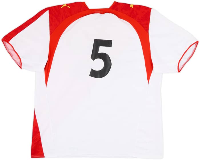 2006-07 Monaco Home Shirt #5 - 8/10 - (XXL)