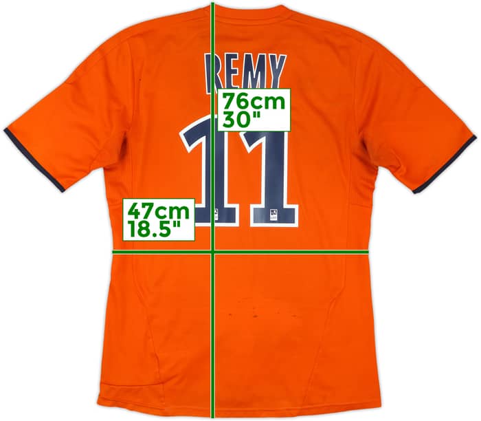 2011-12 Olympique Marseille Third Shirt Remy #11 - 5/10 - (M)