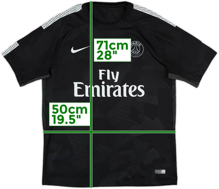 2017-18 Paris Saint-Germain Third Shirt - 6/10 - (M)
