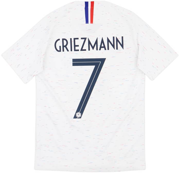 2018 France Away Shirt Griezmann #7 - 8/10 - (S)