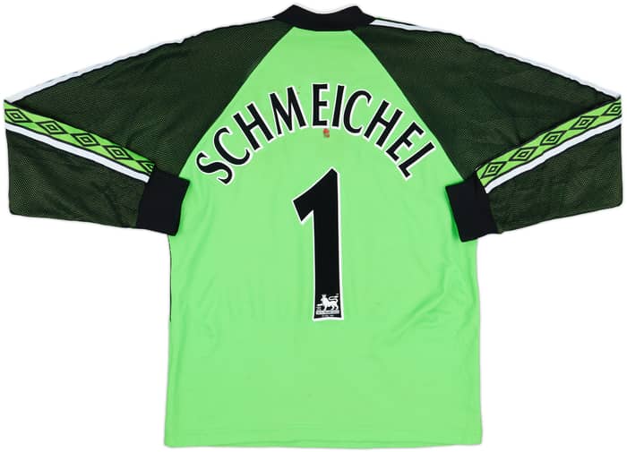 1998-99 Manchester United GK Shirt Schmeichel #1 - 6/10 - (M)