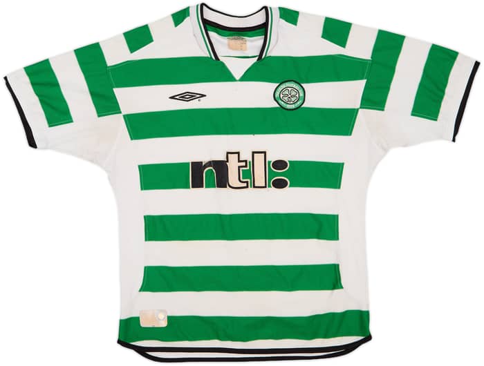 2001-03 Celtic Home Shirt - 4/10 - (XL)