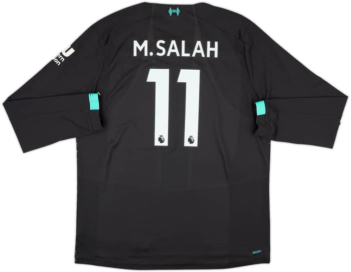 2019-20 Liverpool Third L/S Shirt M.Salah #11 - 8/10 - (XL)
