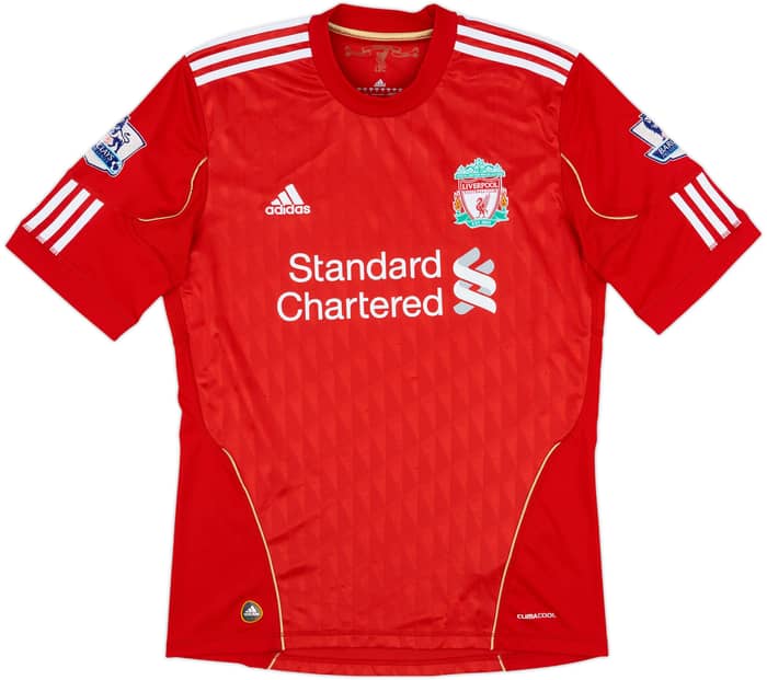 2010-12 Liverpool Home Shirt Suarez #7 - 7/10 - (M)