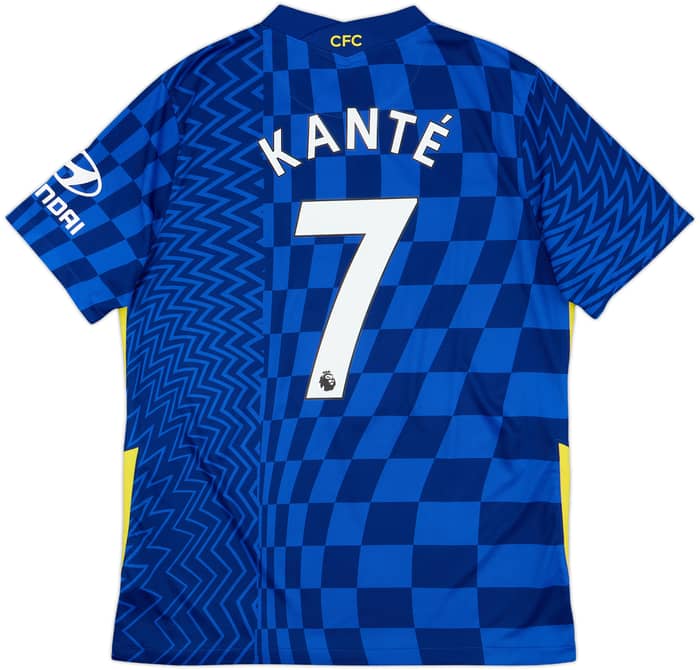 2021-22 Chelsea Home Shirt Kante #7 - 10/10 - (L)