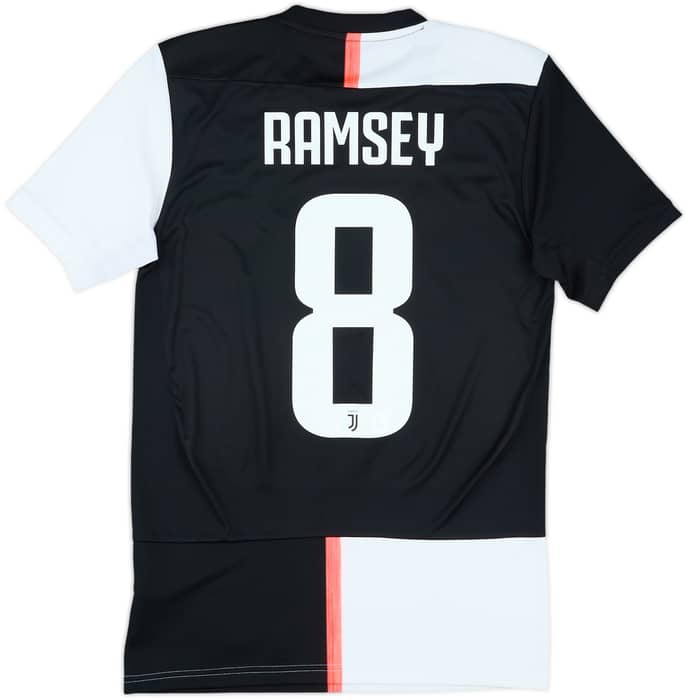2019-20 Juventus Home Shirt Ramsey #8 - 7/10 - (XS)