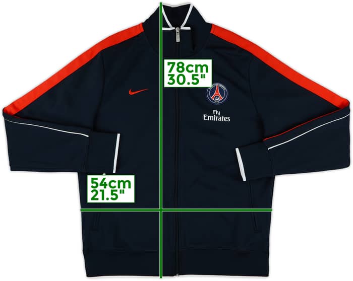 2012-13 Paris Saint-Germain Nike N98 Track Jacket - 9/10 - (L)