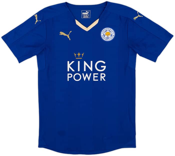 2015-16 Leicester Home Shirt Vardy #9 - 10/10 - (S)