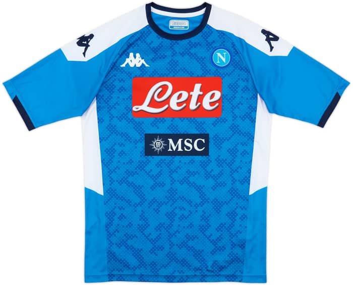 2019-20 Napoli Home Shirt - 10/10 - (M)