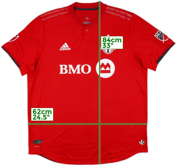 2019-20 Toronto FC Authentic Home Shirt - 10/10 - (XL)