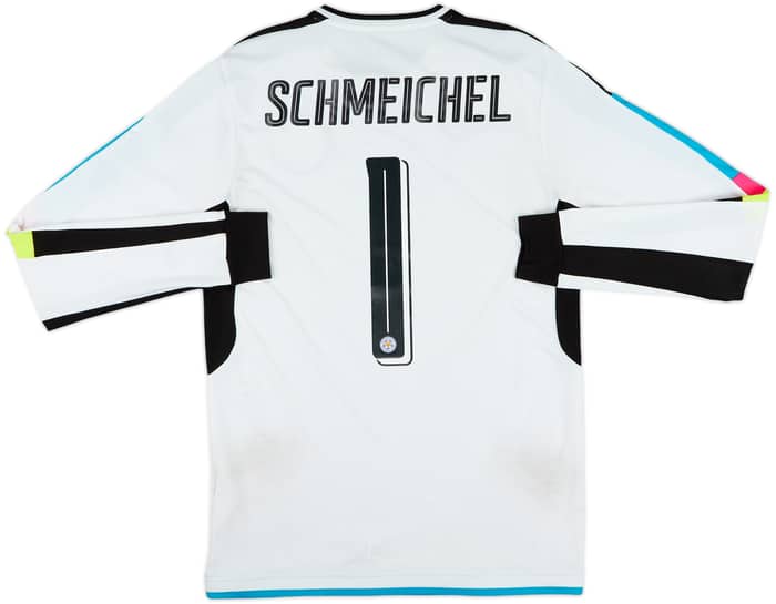 2016-17 Leicester GK Shirt Schmeichel #1 - 7/10 - (S)