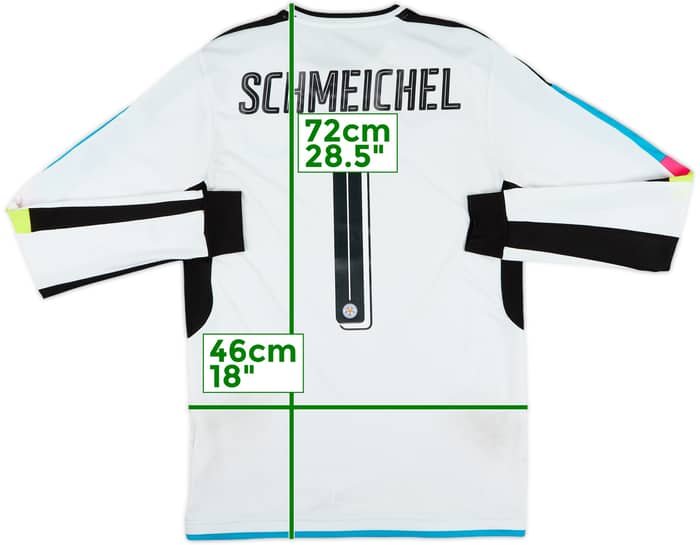 2016-17 Leicester GK Shirt Schmeichel #1 - 7/10 - (S)