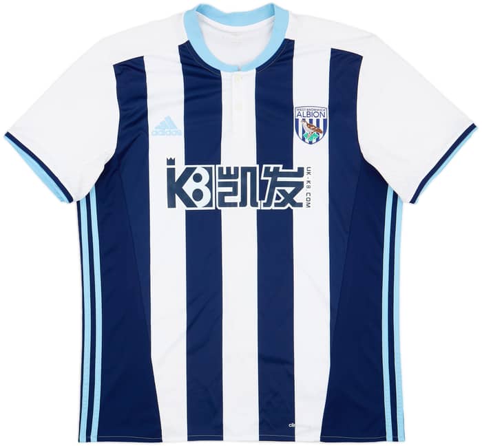 2016-17 West Brom Home Shirt Brunt #11 - 8/10 - (XL)