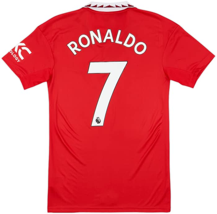 2022-23 Manchester United Home Shirt Ronaldo #7 - 10/10 - (XS)