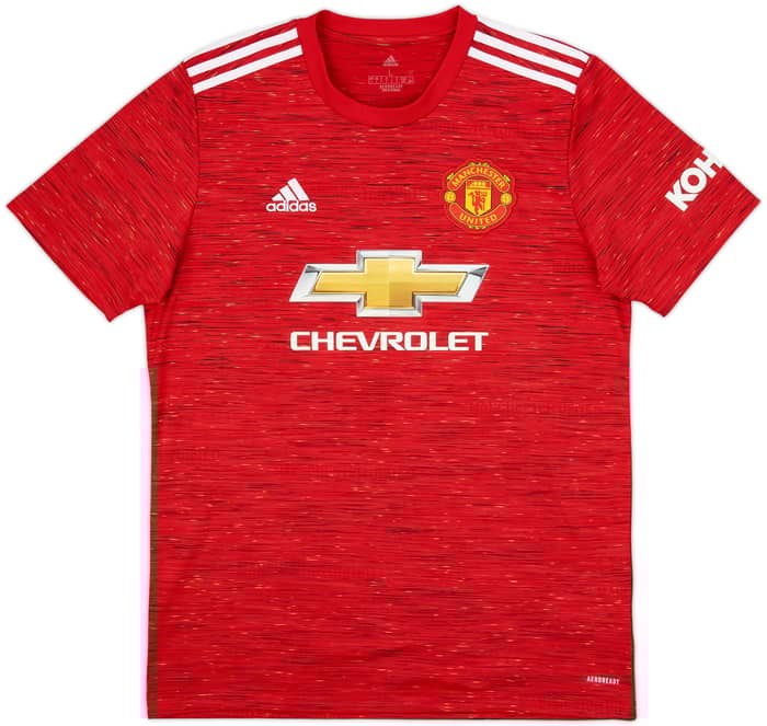 2020-21 Manchester United Home Shirt Bailly #3 - 8/10 - (L)