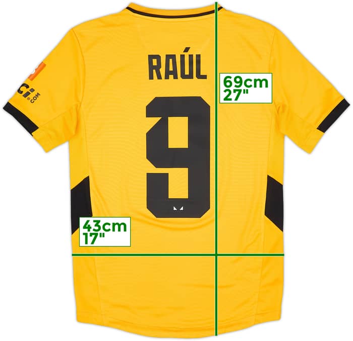 2021-22 Wolves Home Shirt Raul #9 - 8/10 - (S)